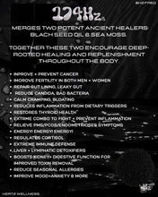 Load image into Gallery viewer, 174hz: BLACK SEED SEA MOSS GEL