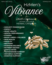 Load image into Gallery viewer, HzMen’s Vibrance: optimal wellness capsules
