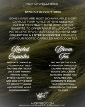 Load image into Gallery viewer, HAIR HABITAT COLLECTION: 2 Rooted Capsules + Bloom Tea