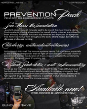 Load image into Gallery viewer, prevention pack: elderberry syrup + black seed sea moss