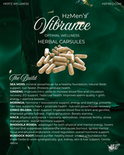 Load image into Gallery viewer, HzMen’s Vibrance: optimal wellness capsules