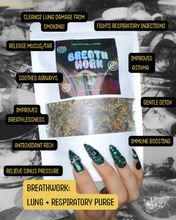 Load image into Gallery viewer, BREATHWORK: lung purge + respiratory health herbal tea