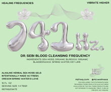 Load image into Gallery viewer, 741Hz blood cleansing + detox sea moss gel
