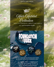 Load image into Gallery viewer, HAIR HABITAT COLLECTION: 2 Rooted Capsules + Bloom Tea