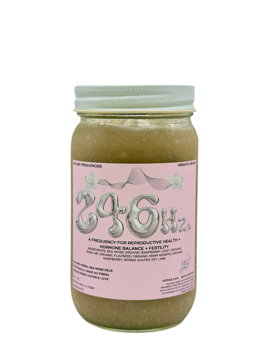 246Hz: women’s health sea moss gel