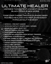 Load image into Gallery viewer, ULTIMATE HEALER: BLACK SEED +SEA MOSS CAPSULES
