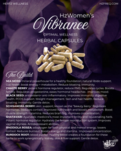 Load image into Gallery viewer, HzWomen’s Vibrance: optimal wellness capsules
