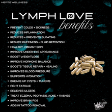 Load image into Gallery viewer, LYMPHLOVE: LYMPHATIC SUPPORT + IMMUNITY RESET CAPSULES
