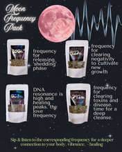 Load image into Gallery viewer, Moon Frequency Pack: cycle syncing herbal tea blends
