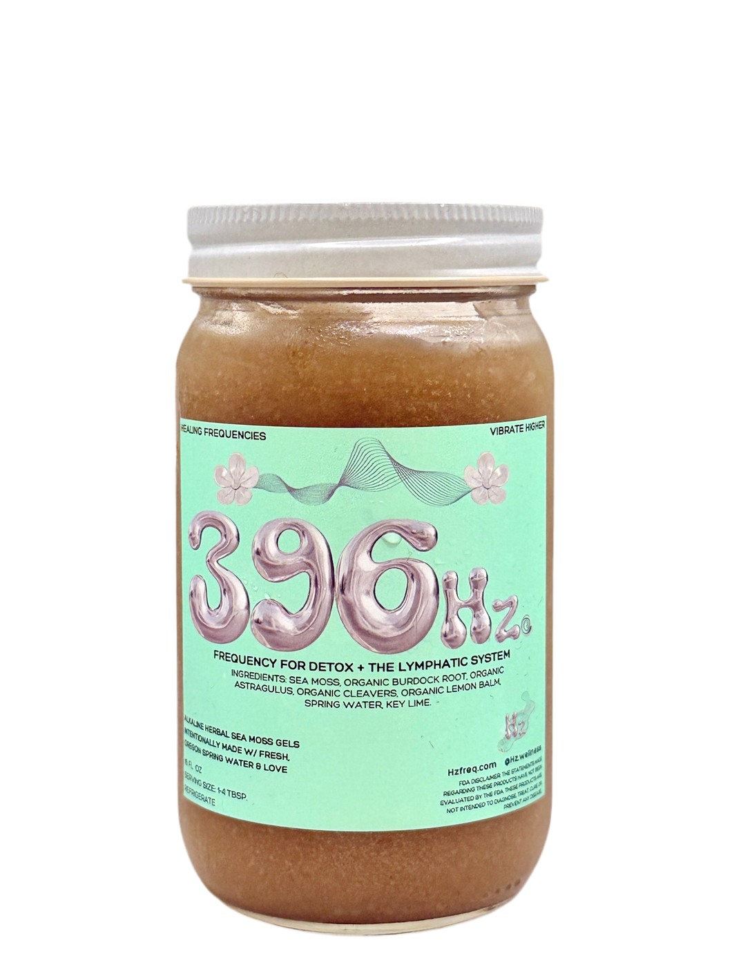 396Hz lymphatic system + skin sea moss gel