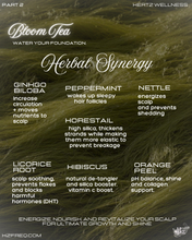 Load image into Gallery viewer, HAIR HABITAT COLLECTION: 2 Rooted Capsules + Bloom Tea
