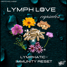 Load image into Gallery viewer, LYMPHLOVE: LYMPHATIC SUPPORT + IMMUNITY RESET CAPSULES
