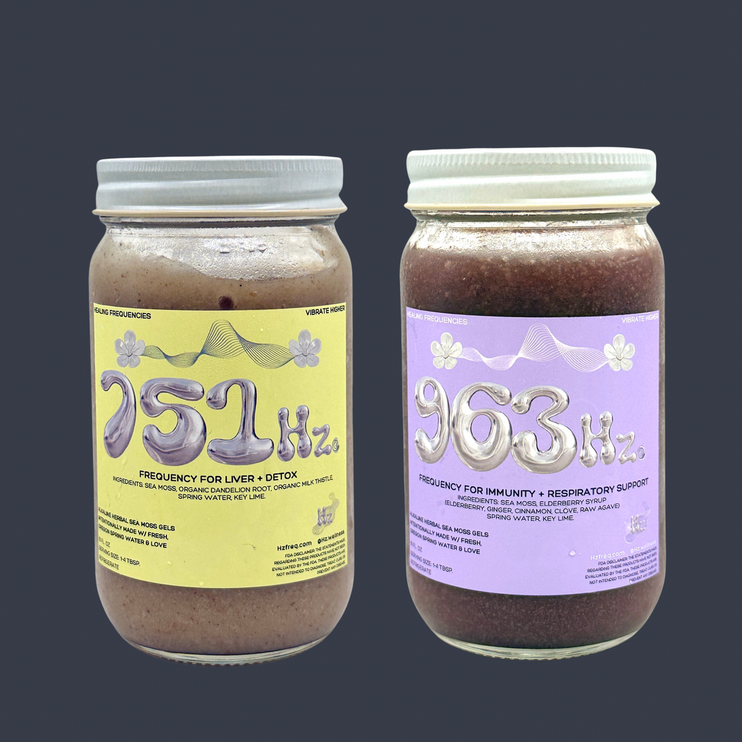 detox + heal bundle: 751Hz+963Hz