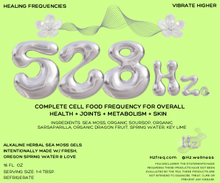 Load image into Gallery viewer, 528Hz cell-food + weight management sea moss gel
